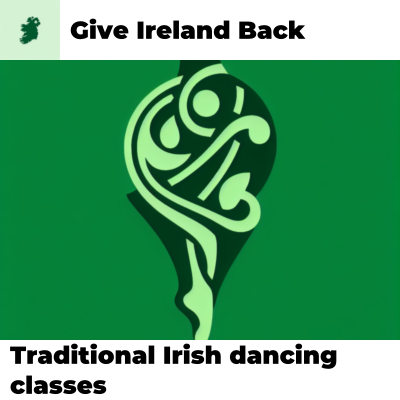 Traditional Irish dancing classes